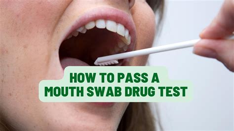 How to Pass a Mouth Swab Test: 8 Steps (with Pictures) 